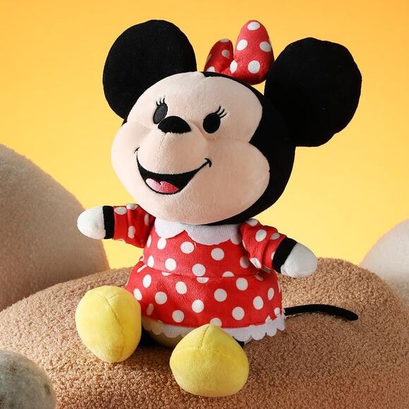 Miniso 10 Inch Disney Minnie Mouse Plush Stuffed Animal Toy 100 Year Disney - Picture 1 of 7